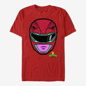 Queens Hasbro Vault Power Rangers - Big Face Red Men's T-Shirt Red