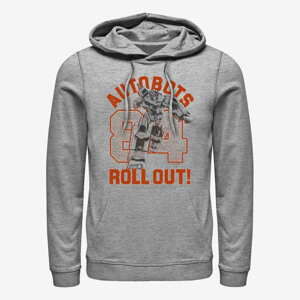 Queens Hasbro Vault Transformers - Autobot Rollout Unisex Hoodie Heather Grey