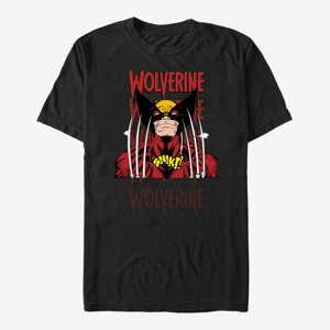 Queens Marvel X-Men - Wolverine Gradient Men's T-Shirt Black