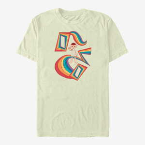 Queens Netflix Stranger Things - 11 Rainbow Men's T-Shirt Natural