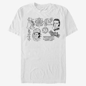 Queens Netflix Stranger Things - Friends Do Not Lie Men's T-Shirt White