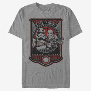 Queens Star Wars: Episode 7 - Elite Trained Men's T-Shirt Dark Heather Grey