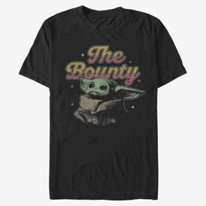 Queens Star Wars: The Mandalorian - THE BOUNTY Men's T-Shirt Black