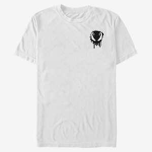 Queens Marvel - Venom Badge Men's T-Shirt White
