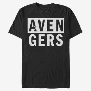 Queens Marvel Avengers Classic - AVENGERS Icon Men's T-Shirt Black
