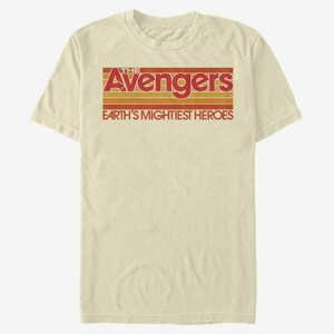Queens Marvel Avengers Classic - Retro Avengers Men's T-Shirt Natural