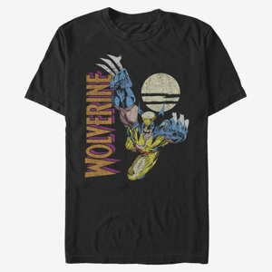 Queens Marvel X-Men - WOLVERINE NIGHT Men's T-Shirt Black