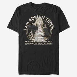 Queens Netflix Castlevania - Adrian Tepes Known As Alucard Men's T-Shirt Black