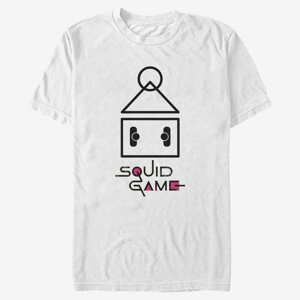 Queens Netflix Squid Game - SQUID GAME ICON 1 Men's T-Shirt White