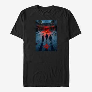 Queens Netflix Stranger Things - Russia Poster Men's T-Shirt Black