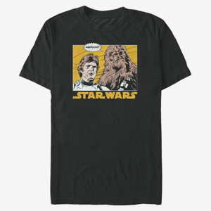 Queens Star Wars - Han and Chew Men's T-Shirt Black