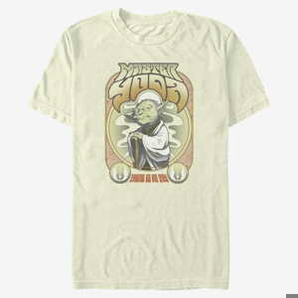 Queens Star Wars - Yoda Gig Men's T-Shirt Natural