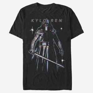 Queens Star Wars: Episode 7 - Fuzzy Men's T-Shirt Black