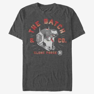 Queens Star Wars: The Bad Batch - Bad Batch Co Men's T-Shirt Dark Heather Grey