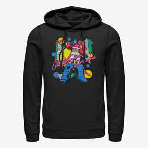 Queens Hasbro Transformers - Eighties Optimus Unisex Hoodie Black