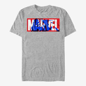 Queens Marvel - Prince Logo Men's T-Shirt Heather Grey