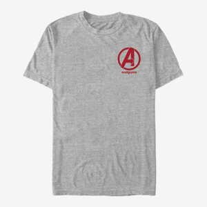 Queens Marvel Avengers - Get In The Endgame Men's T-Shirt Heather Grey