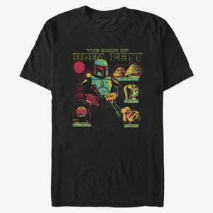 Queens Star Wars Book of Boba Fett - Takeover Men's T-Shirt Black