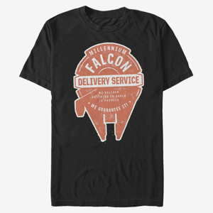 Queens Star Wars: Classic - Falcon Delivery Men's T-Shirt Black