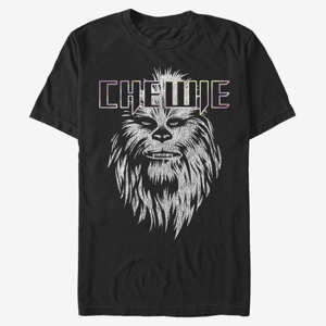 Queens Star Wars: Classic - Chewie Face Men's T-Shirt Black