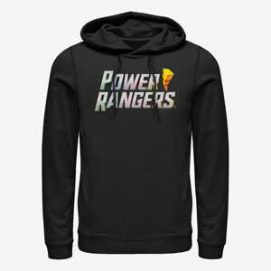 Queens Hasbro Vault Power Rangers - Power 3D Logo Unisex Hoodie Black