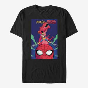 Queens Marvel - Moon Girl & Devil Dinosaur Men's T-Shirt Black