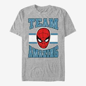 Queens Marvel Avengers Classic - Team Amazing Men's T-Shirt Heather Grey