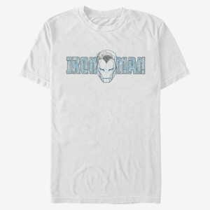 Queens Marvel Other - Ironman Face Men's T-Shirt White