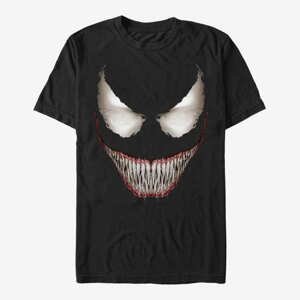 Queens Marvel Other - Venom Face Men's T-Shirt Black