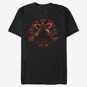 Queens Netflix Stranger Things - Trick Or Treat Hunters Men's T-Shirt Black