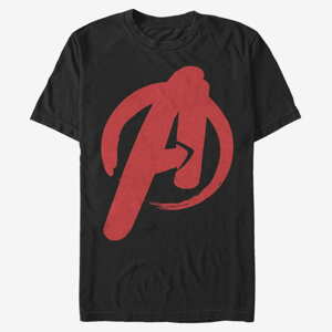 Queens Marvel Classic - Avenger Paint Men's T-Shirt Black