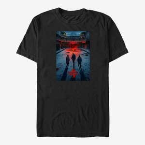 Queens Netflix Stranger Things - Russia Poster Men's T-Shirt Black