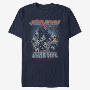 Queens Star Wars - VADER CREW Men's T-Shirt Navy Blue