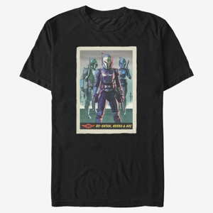 Queens Star Wars: The Mandalorian - Bo-Katan & Co Card Men's T-Shirt Black