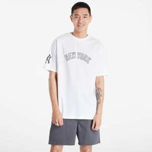 Tričko s krátkým rukávem New Era New York Yankees Washed Pack Wordmark T-Shirt White