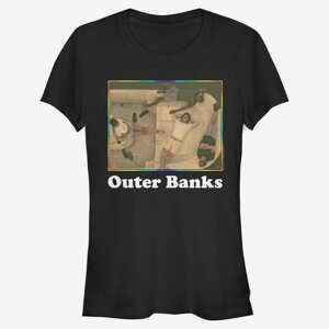 Queens Netflix Outer Banks - CLASSIC GROUP SHOT Women's T-Shirt Black