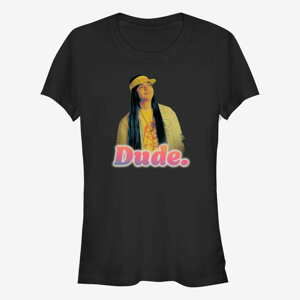 Queens Netflix Stranger Things - Dude Retro Women's T-Shirt Black