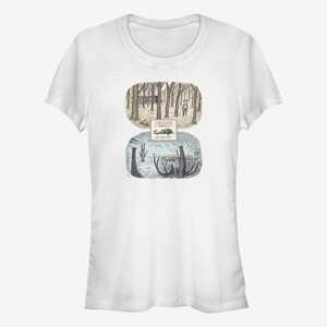 Queens Netflix Stranger Things - The Pollywog Illustration Women's T-Shirt White