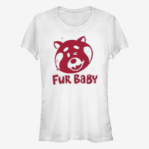 Queens Pixar Turning Red - Fur Baby Women's T-Shirt White