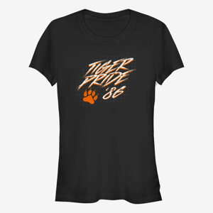 Queens Netflix Stranger Things - Tiger Pride Women's T-Shirt Black