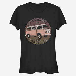 Queens Netflix Outer Banks - Van Life Women's T-Shirt Black