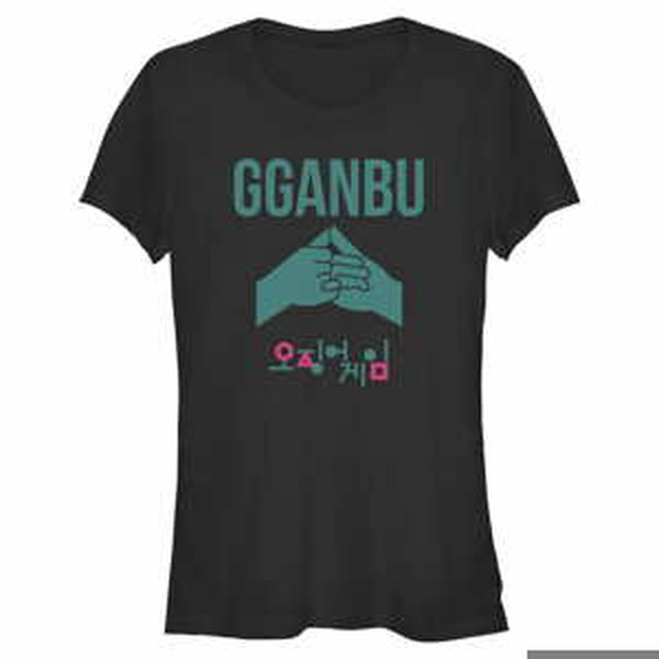 Queens Netflix Squid Game - Gganbu Buddies Women's T-Shirt Black