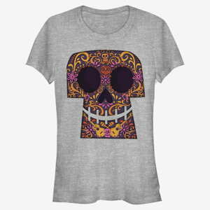 Queens Pixar Coco - Paper Cut Coco Women's T-Shirt Heather Grey