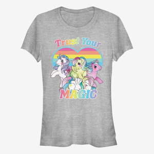 Queens Hasbro My Little Pony - Trust Your Magic Women's T-Shirt Heather Grey