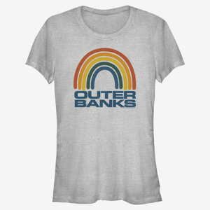Queens Netflix Outer Banks - OBX Rainbow Women's T-Shirt Heather Grey