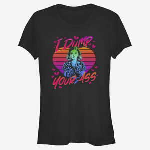 Queens Netflix Stranger Things - I DUMP YOUR ASS Women's T-Shirt Black