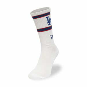 Ponožky New Era Mlb Premium Los Angeles Dodgers Sock 1-Pack White