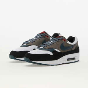 Nike Air Max 1 Premium White/ Slate Blue-Black-Soft Grey