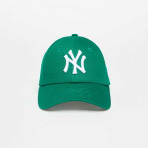 Kšiltovka New Era New York Yankees Womens League Essential 9FORTY Adjustable Cap Kelly Green/ Optic White