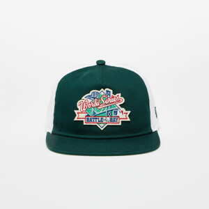 Snapback New Era Oakland Athletics Coops Side Patch Golfer Trucker Cap Dark Green/ White